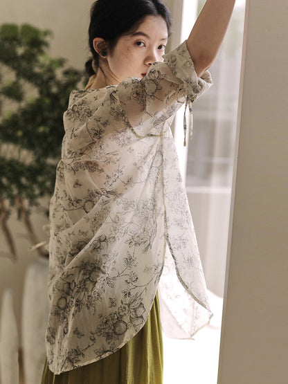 Vintage Inspired Cardigan with a Contemporary Edge