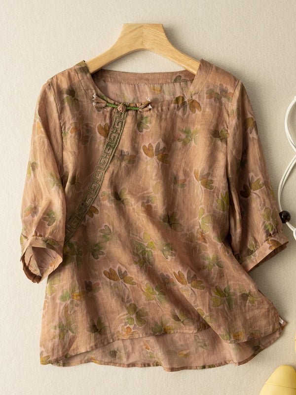 Vintage Inspired Blouse with a Contemporary Edge
