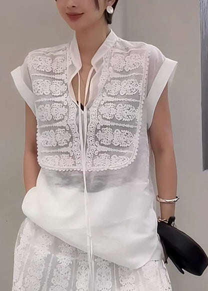 A Vintage Style Top with Delicate Timeless Details