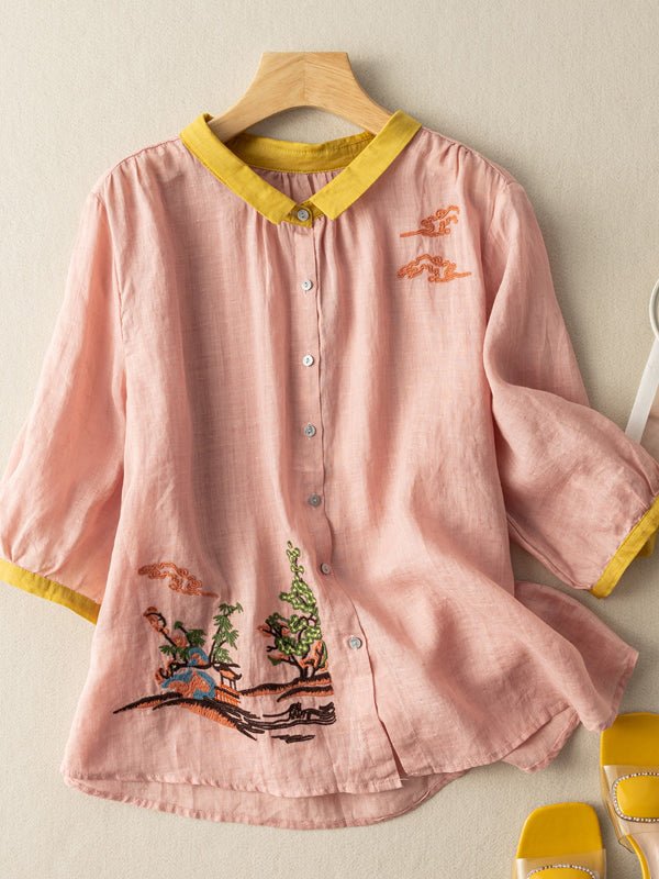 Beautifully Balanced Blouse with Timeless Character