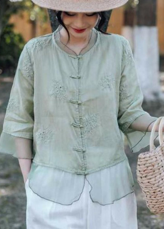 A Vintage Style Shirt with Delicate Timeless Details