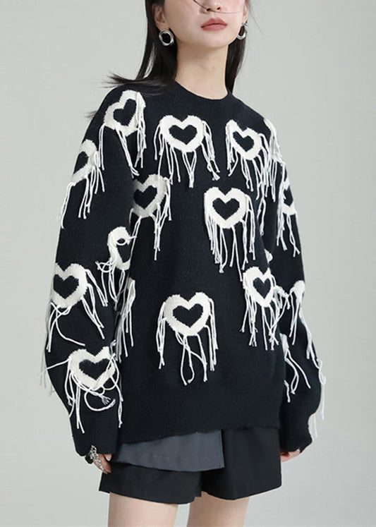 A Vintage Style Sweater with Delicate Timeless Details