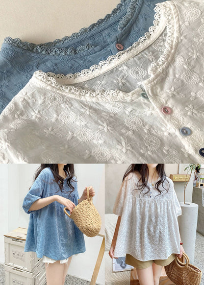 A Vintage Style Shirt with Delicate Timeless Details