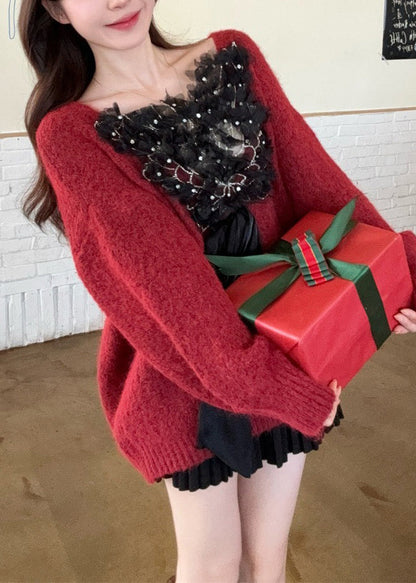 Classic Vintage Sweater with a Flattering Fit