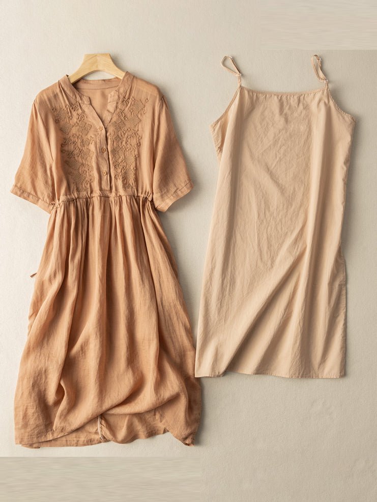 A Vintage Style Dress with Delicate Timeless Details