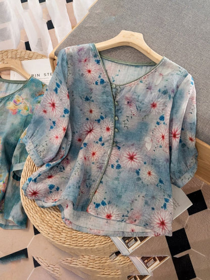 A Vintage Style Top with Delicate Timeless Details