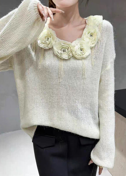 Vintage Inspired Sweater with a Contemporary Edge