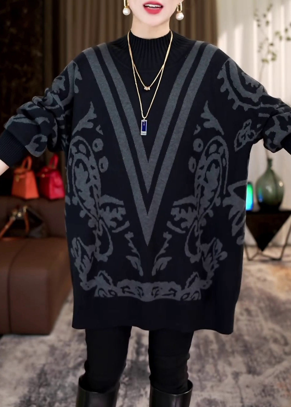 Elegantly Styled Sweater for Everyday Wear