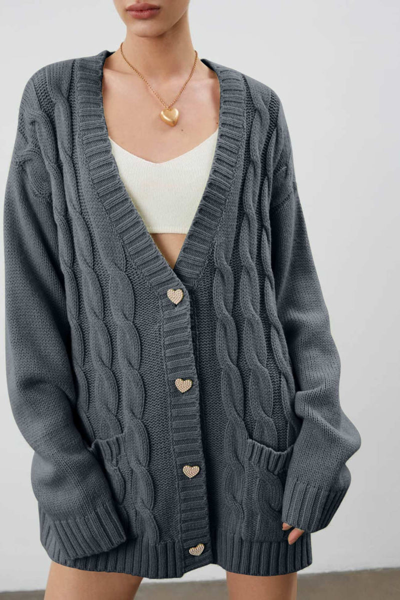 A Vintage Style Cardigan with Delicate Timeless Details