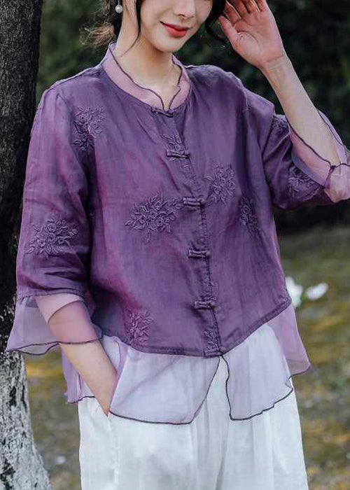 Beautifully Finished Blouse in a Timeless Design