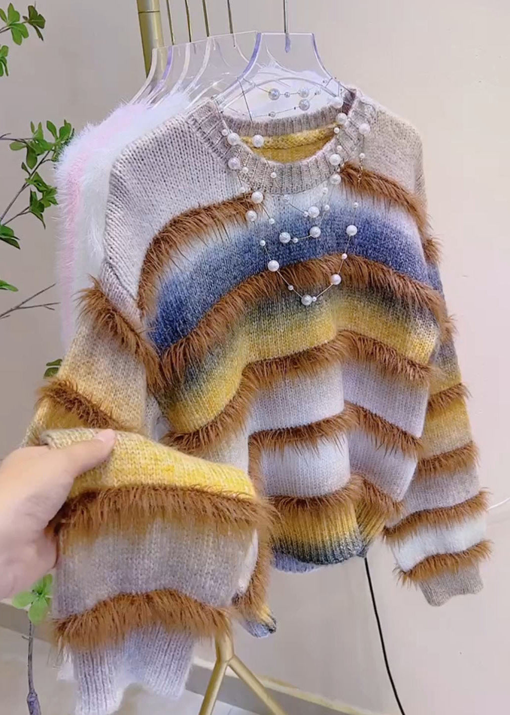 Vintage Inspired Sweater with a Contemporary Edge