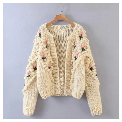 Classic Vintage Cardigan with a Flattering Fit