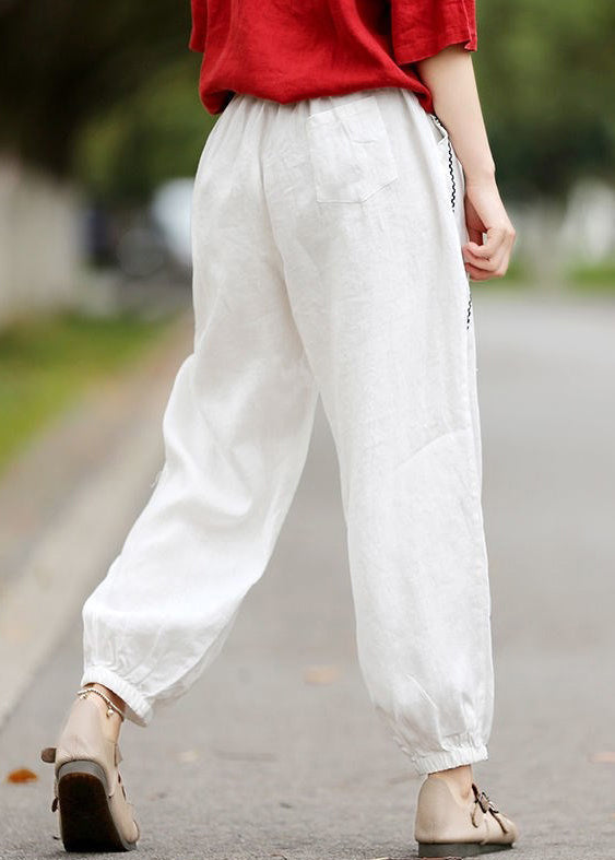 A Vintage Style Pants with Delicate Timeless Details