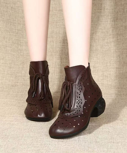 Classic Orthopedic Boots with Timeless Style