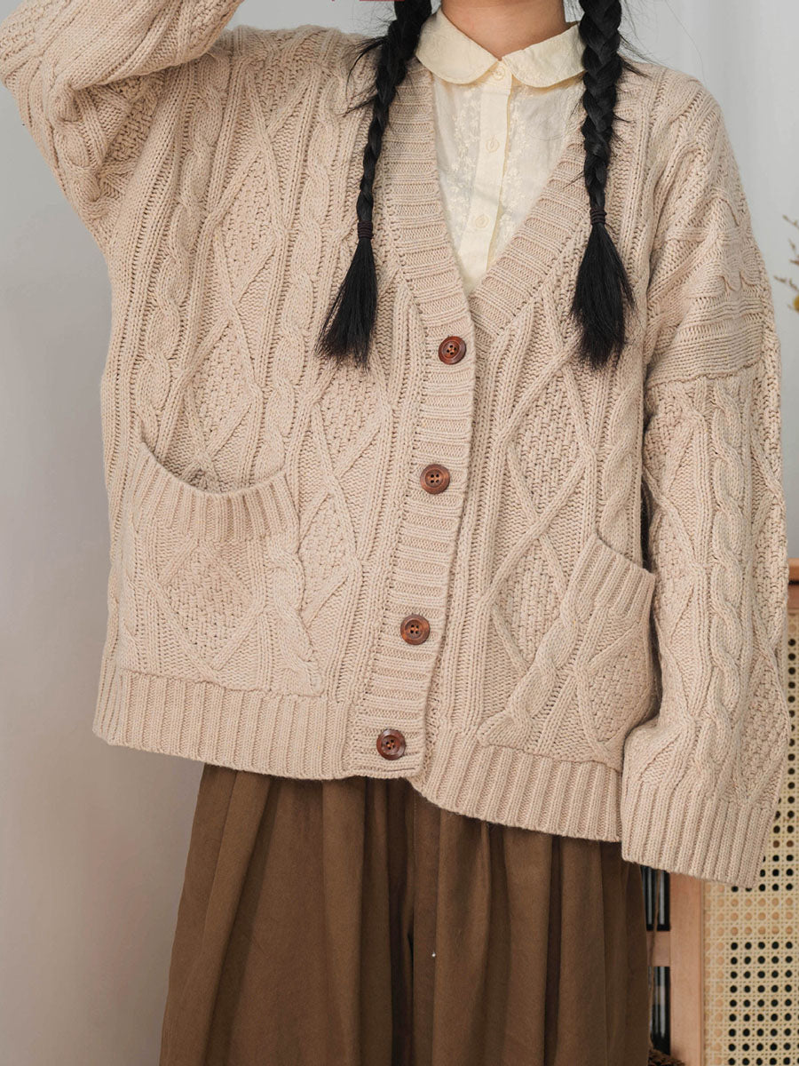 Vintage Inspired Cardigan with a Contemporary Edge