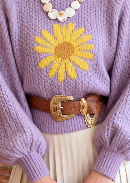 Beautifully Finished Sweater in a Timeless Design