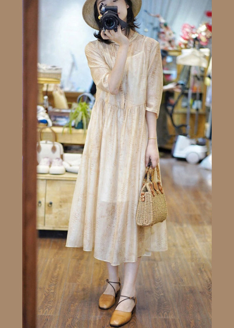 A Vintage Style Dress with Delicate Timeless Details