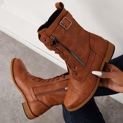Classic Orthopedic Boots with Timeless Style