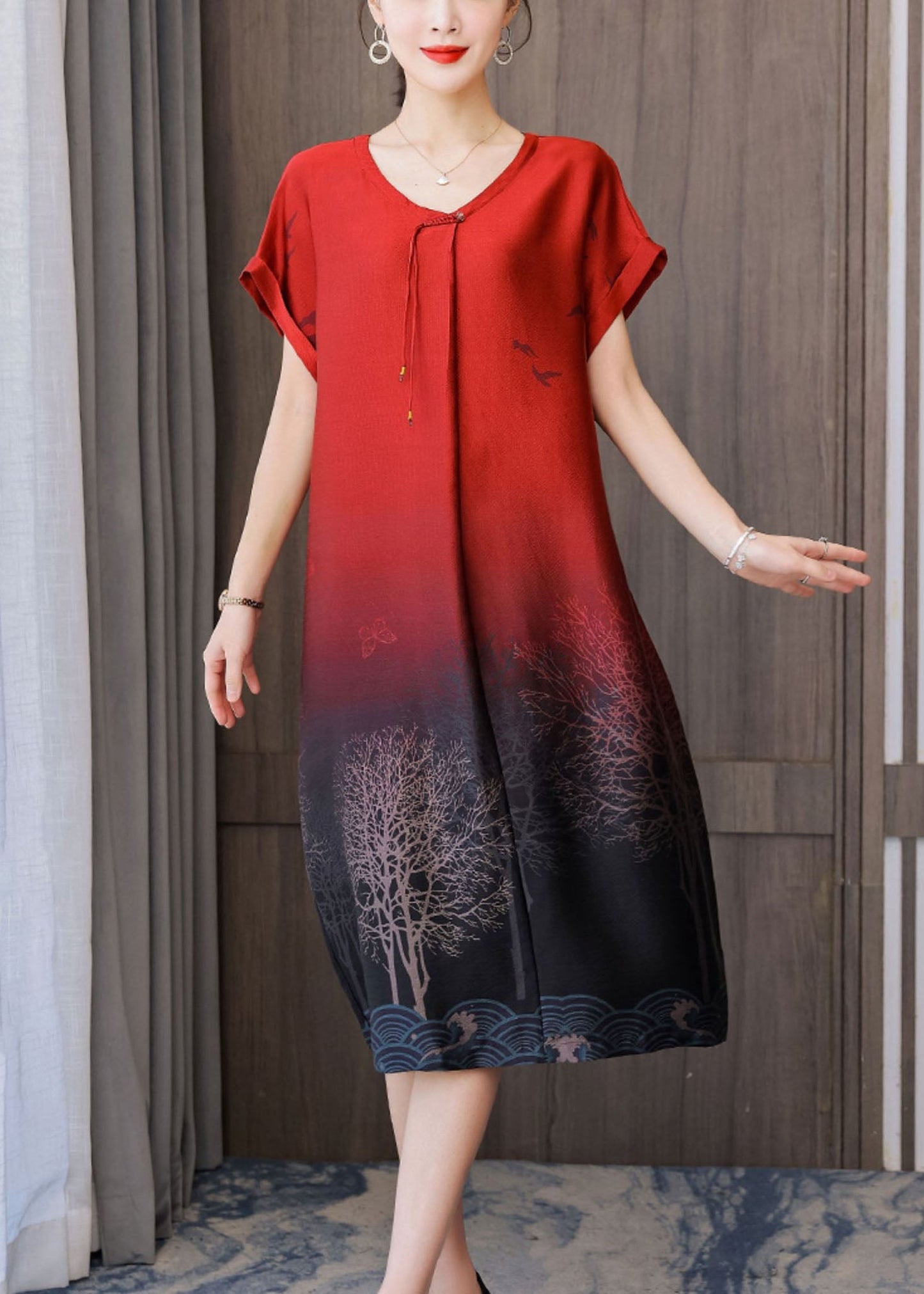 Classic Vintage Dress with a Flattering Fit