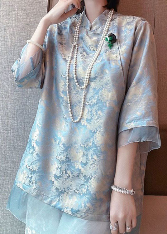 A Vintage Style Shirt with Delicate Timeless Details