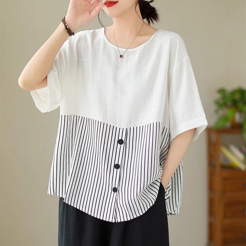 A Vintage Style T-Shirt with Delicate Timeless Details