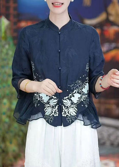 A Vintage Style Shirt with Delicate Timeless Details