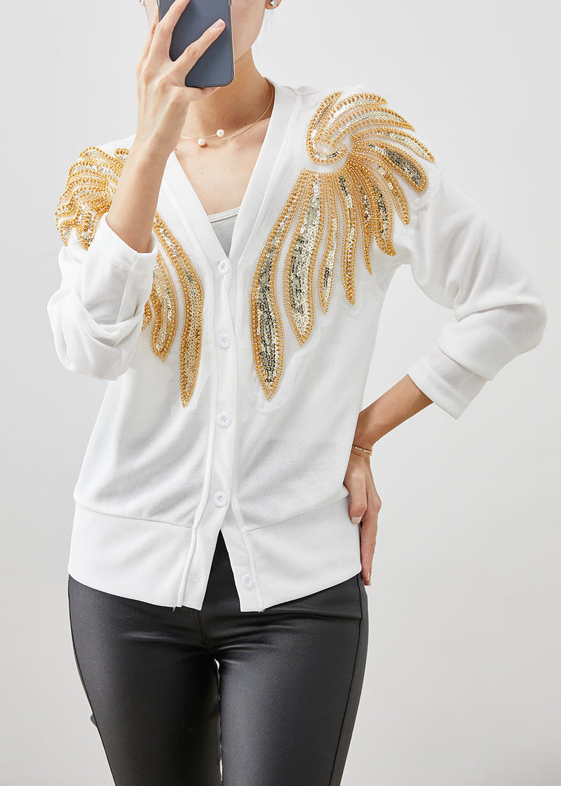Vintage Inspired Cardigan with a Contemporary Edge