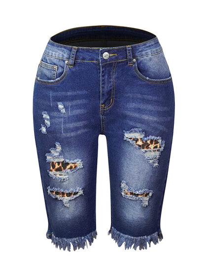 Dark Blue Leopard