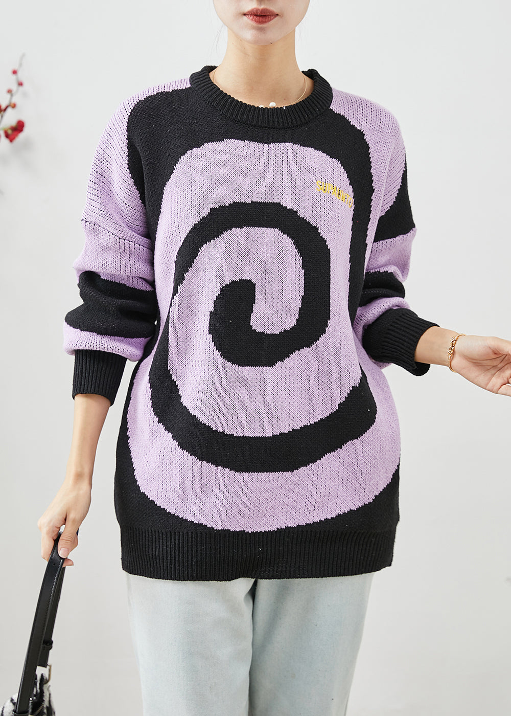 Vintage Inspired Sweater with a Contemporary Edge