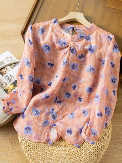 A Vintage Style Shirt with Delicate Timeless Details
