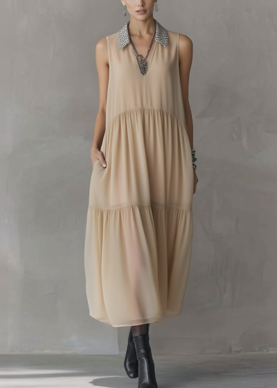 Gracefully Styled Dress for Any Occasion