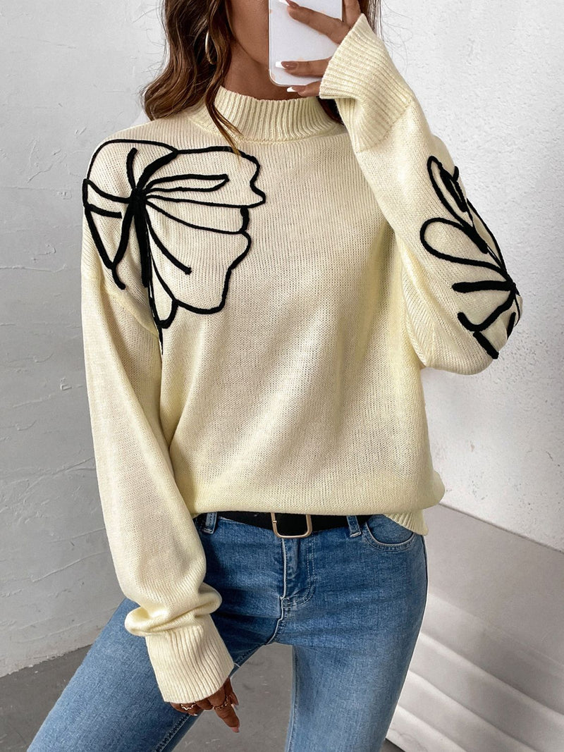 Vintage Inspired Sweater with a Contemporary Edge