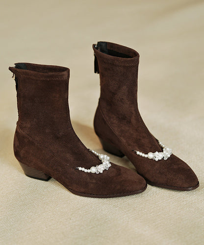 Chic Orthopedic Boots with Unique Design