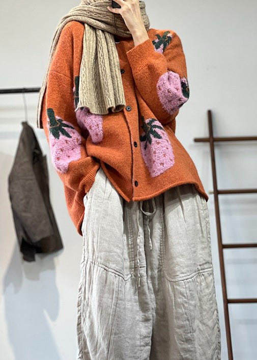 Classic Vintage Cardigan with a Flattering Fit