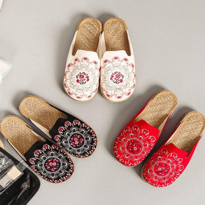 Classic Orthopedic Flats with Timeless Style