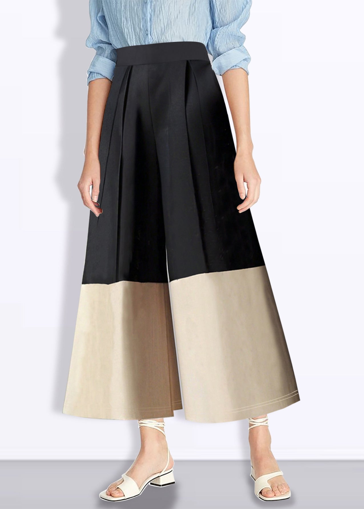 A Vintage Style Pants with Delicate Timeless Details