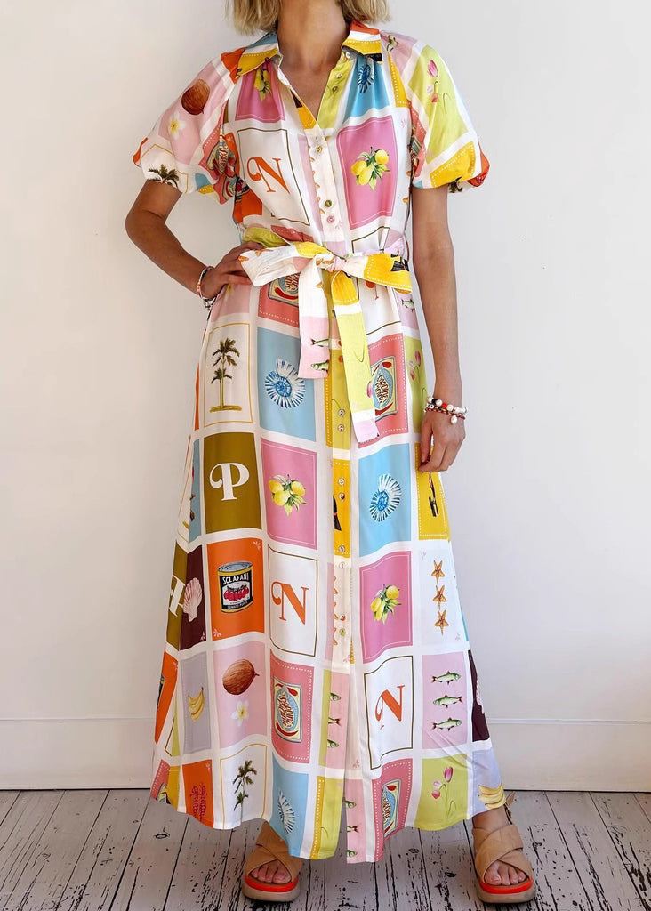 Classic Vintage Dress with a Flattering Fit