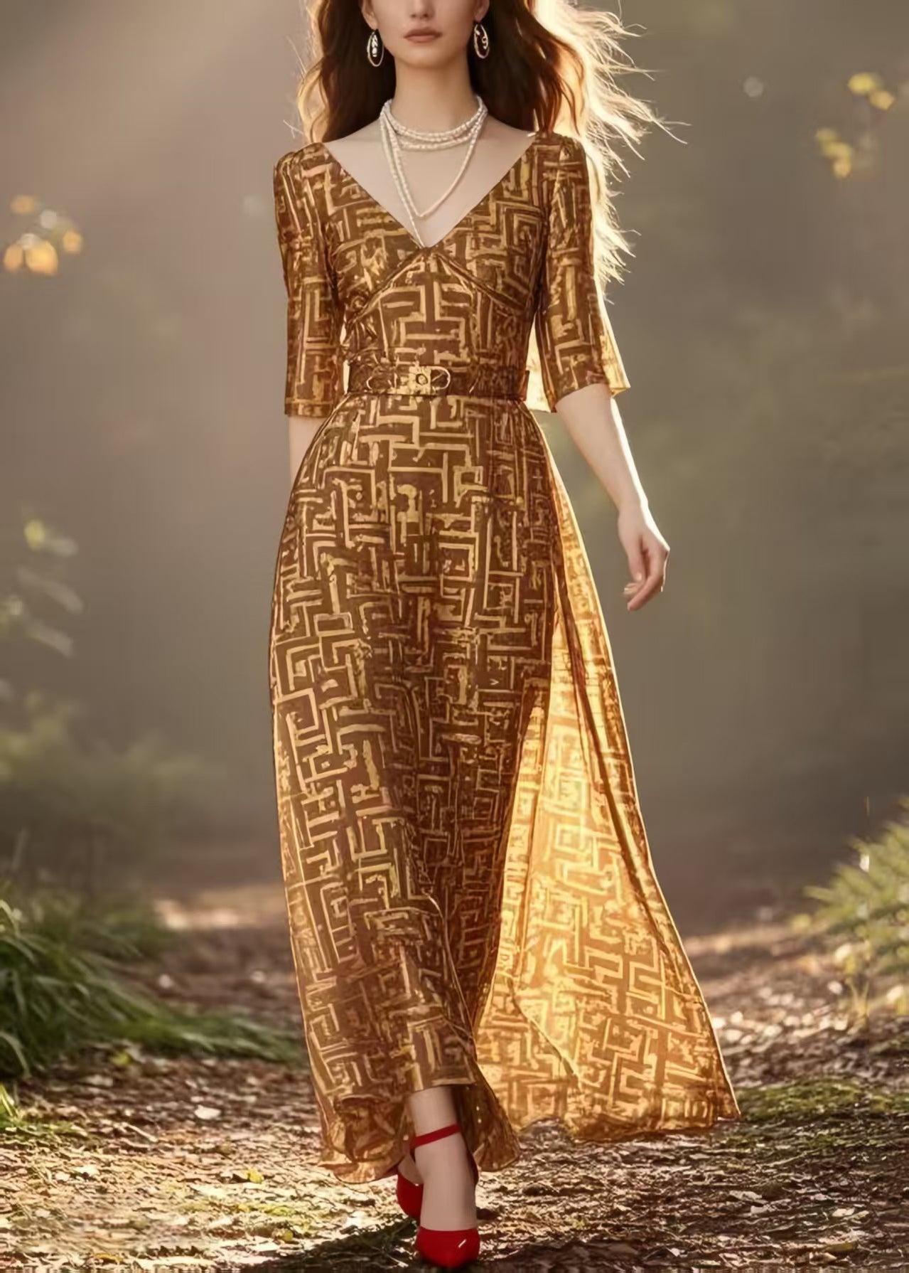 Beautifully Finished Dress in a Timeless Design