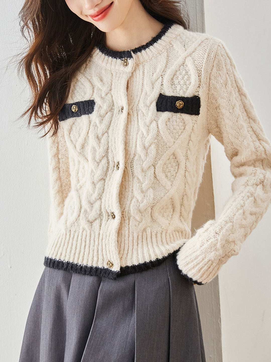 Sophisticated Cardigan with a Clean Classic Look