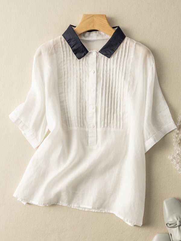 Vintage Inspired Blouse with a Contemporary Edge