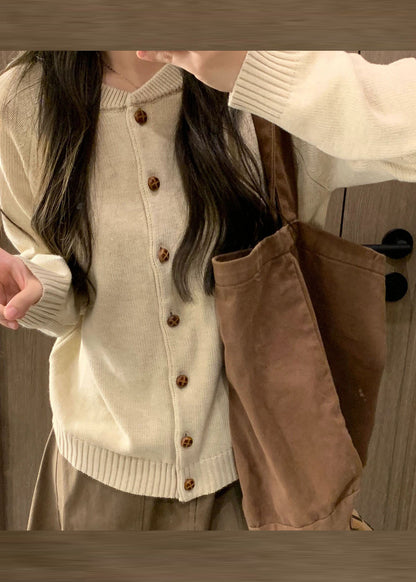 A Vintage Style Sweater with Delicate Timeless Details