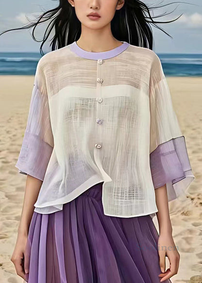 A Vintage Style Shirt with Delicate Timeless Details