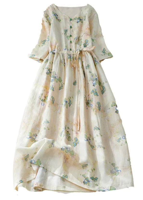 A Vintage Style Dress with Delicate Timeless Details