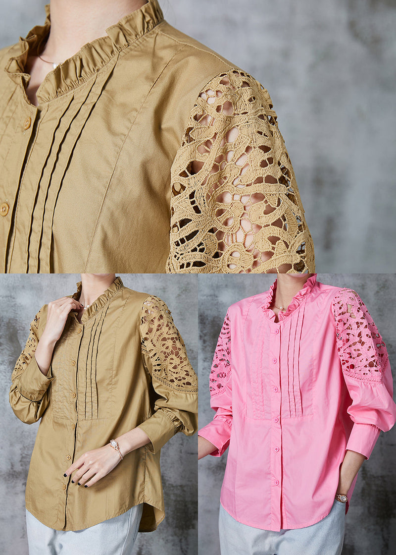 A Vintage Style Shirt with Delicate Timeless Details