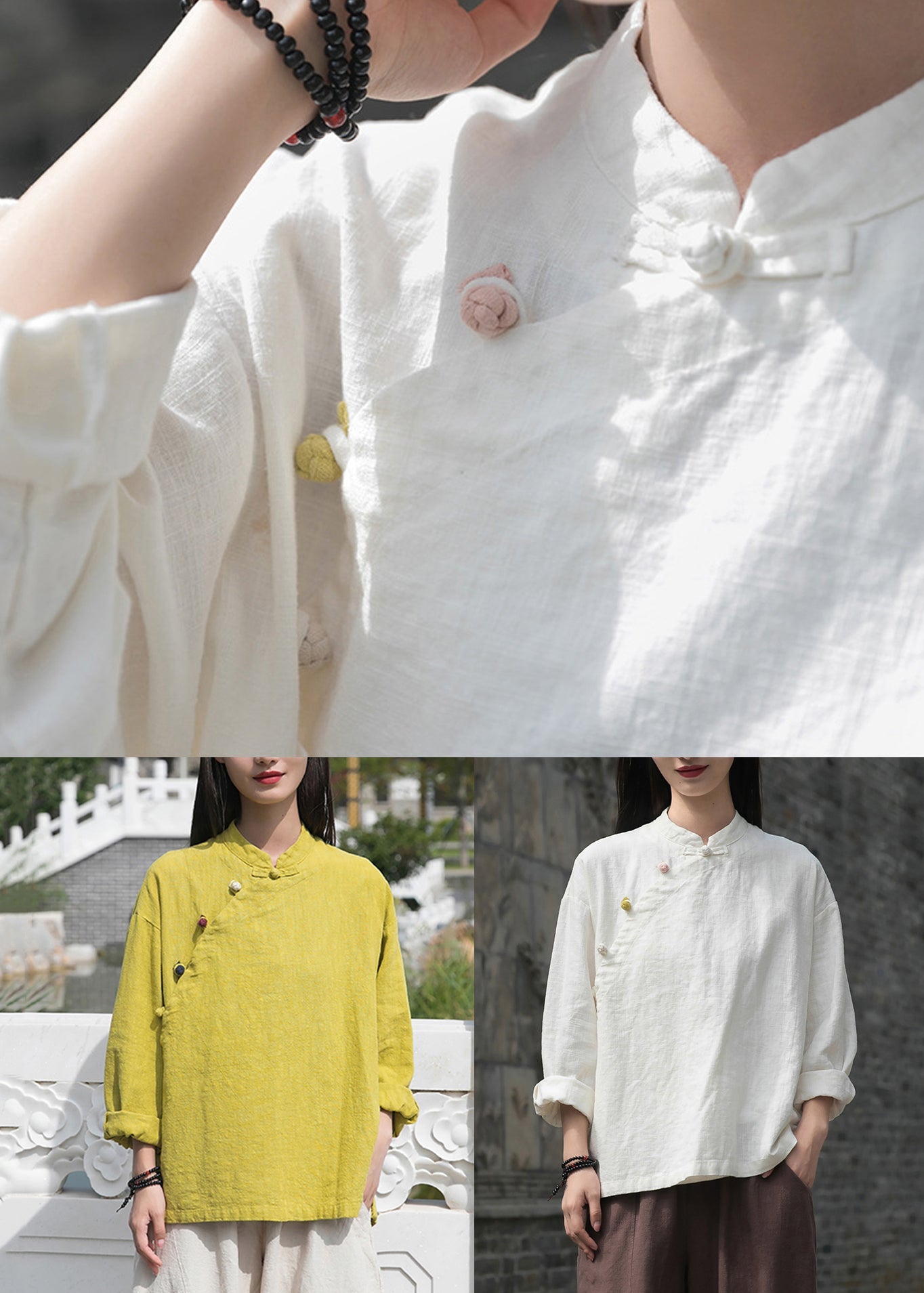 Well Tailored Top with a Graceful Silhouette