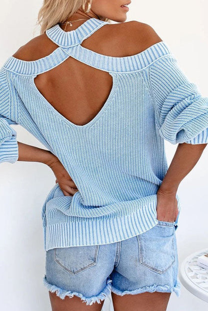 A Vintage Style Sweater with Delicate Timeless Details