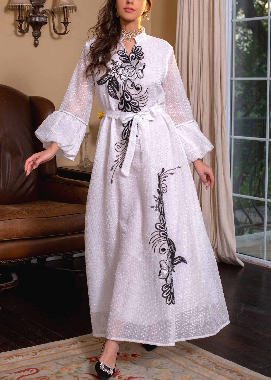 Elegantly Styled Dress for Everyday Wear
