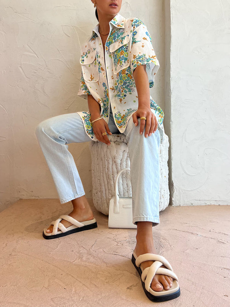 Vintage Inspired Blouse with a Contemporary Edge