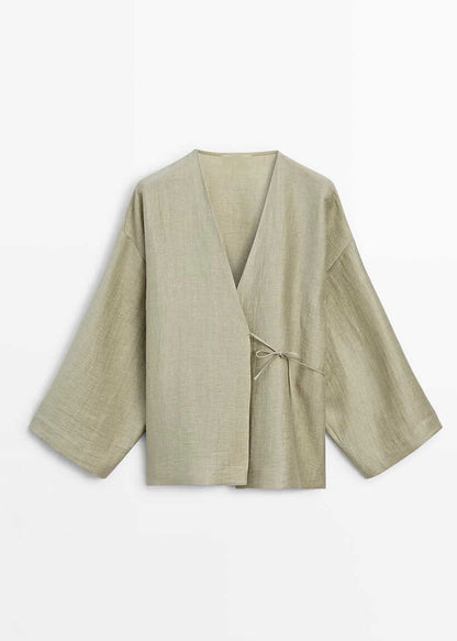 A Vintage Style Shirt with Delicate Timeless Details