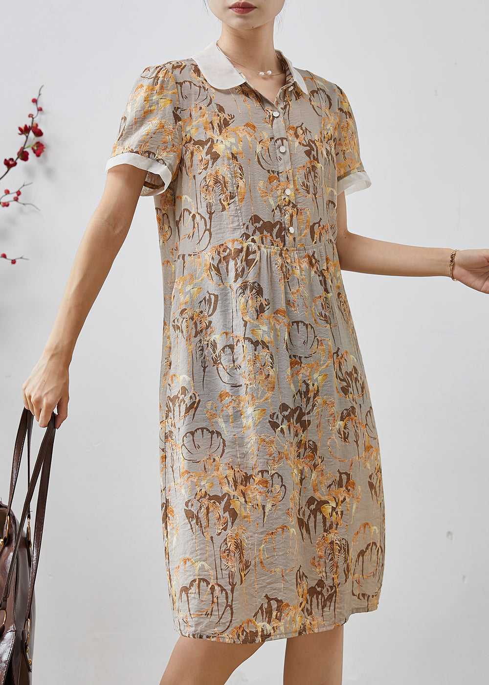 Elegantly Styled Dress for Everyday Wear